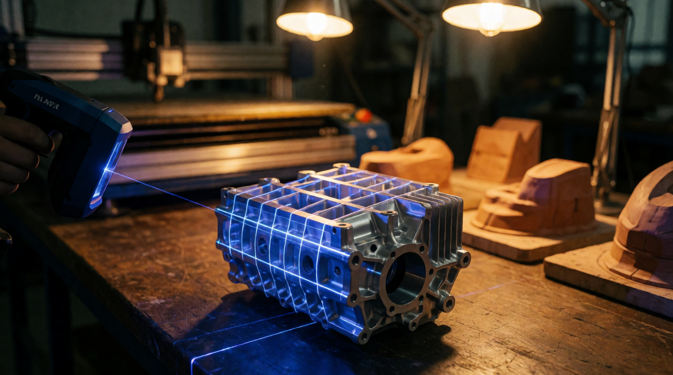 impress o 3d industrial prototipagem escaneamento engenharia reversa