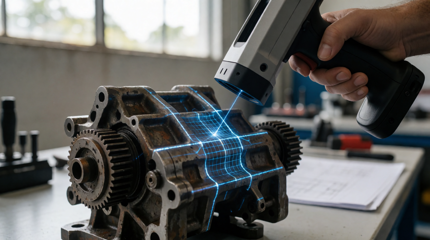 impress o 3d industrial prototipagem escaneamento engenharia reversa