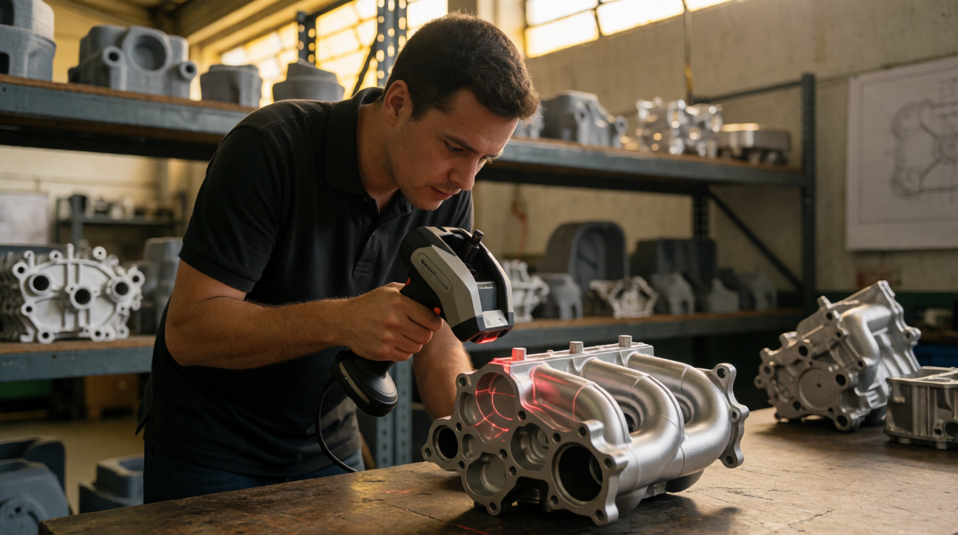 impress o 3d industrial prototipagem escaneamento engenharia reversa