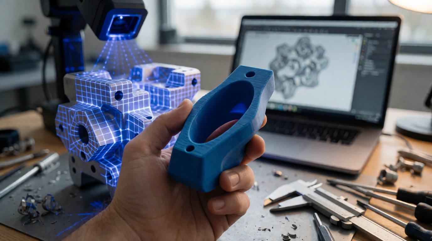 impress o 3d industrial prototipagem escaneamento engenharia reversa