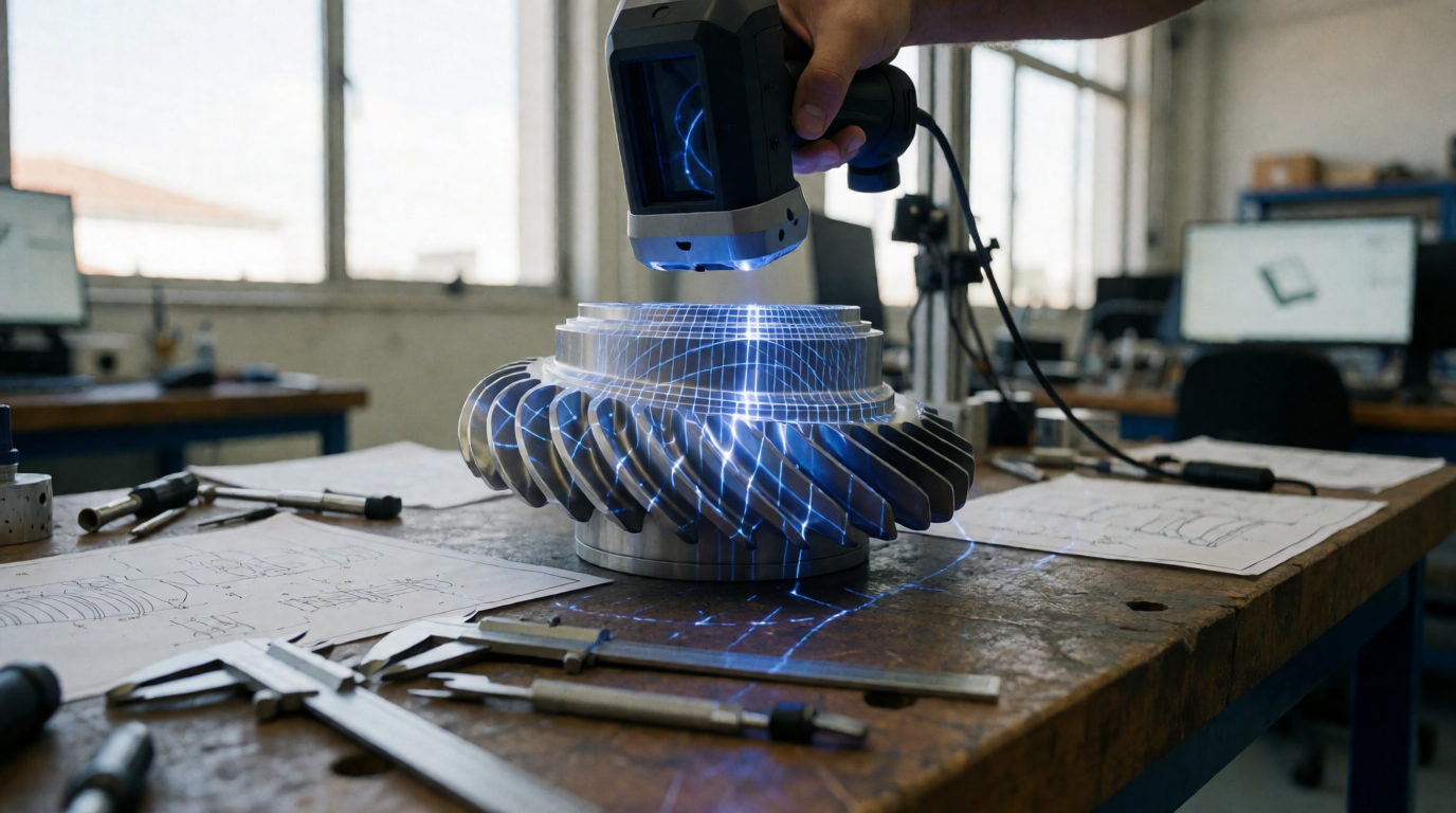 impress o 3d industrial prototipagem escaneamento engenharia reversa
