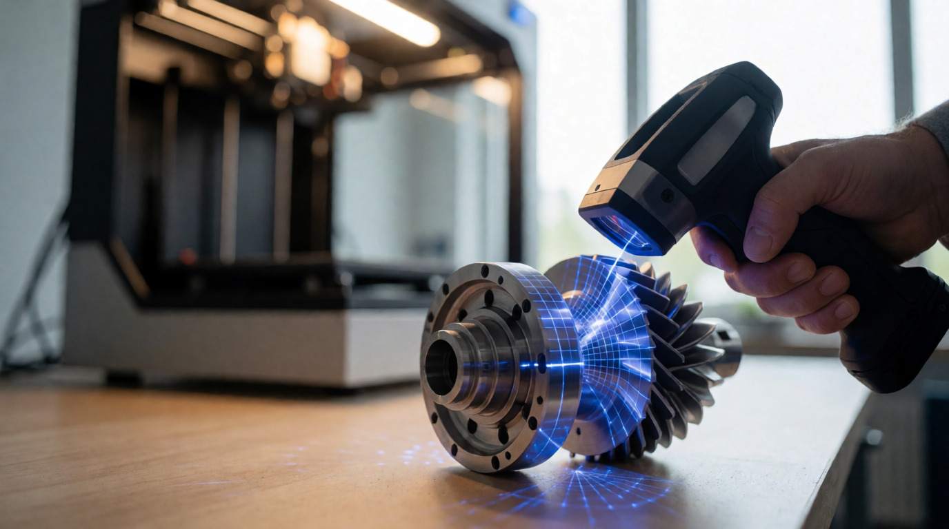 impress o 3d industrial prototipagem escaneamento engenharia reversa