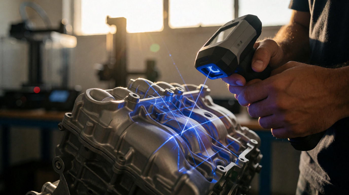 impress o 3d industrial prototipagem escaneamento engenharia reversa
