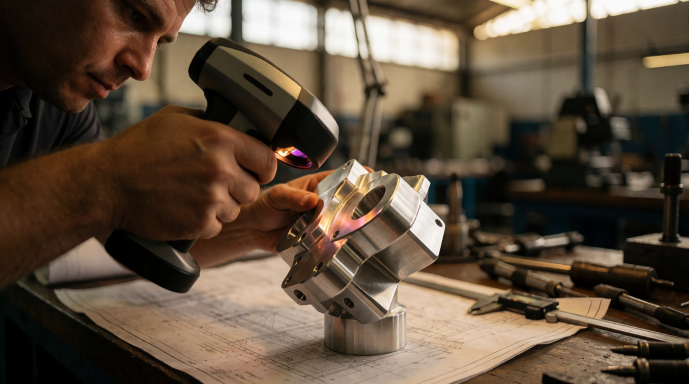 impress o 3d industrial prototipagem escaneamento engenharia reversa