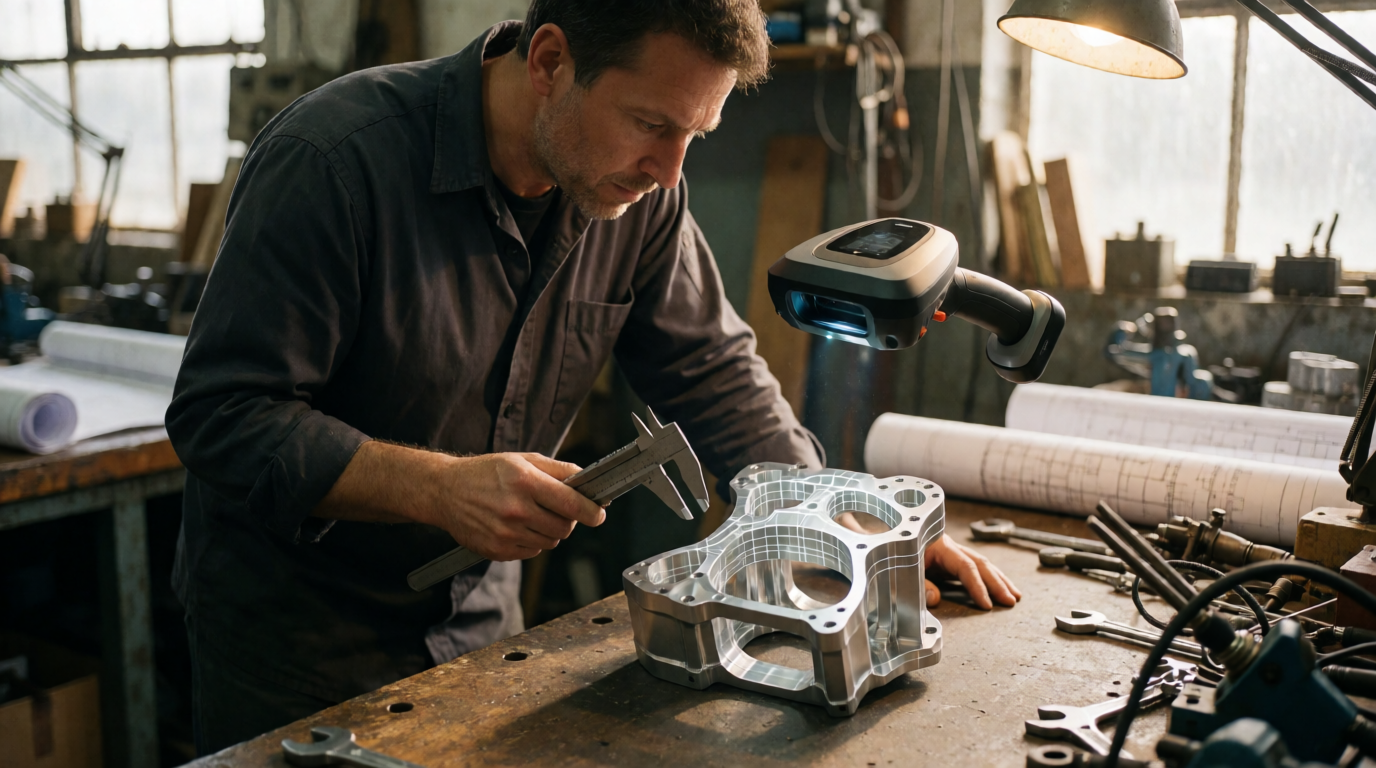 impress o 3d industrial prototipagem escaneamento engenharia reversa