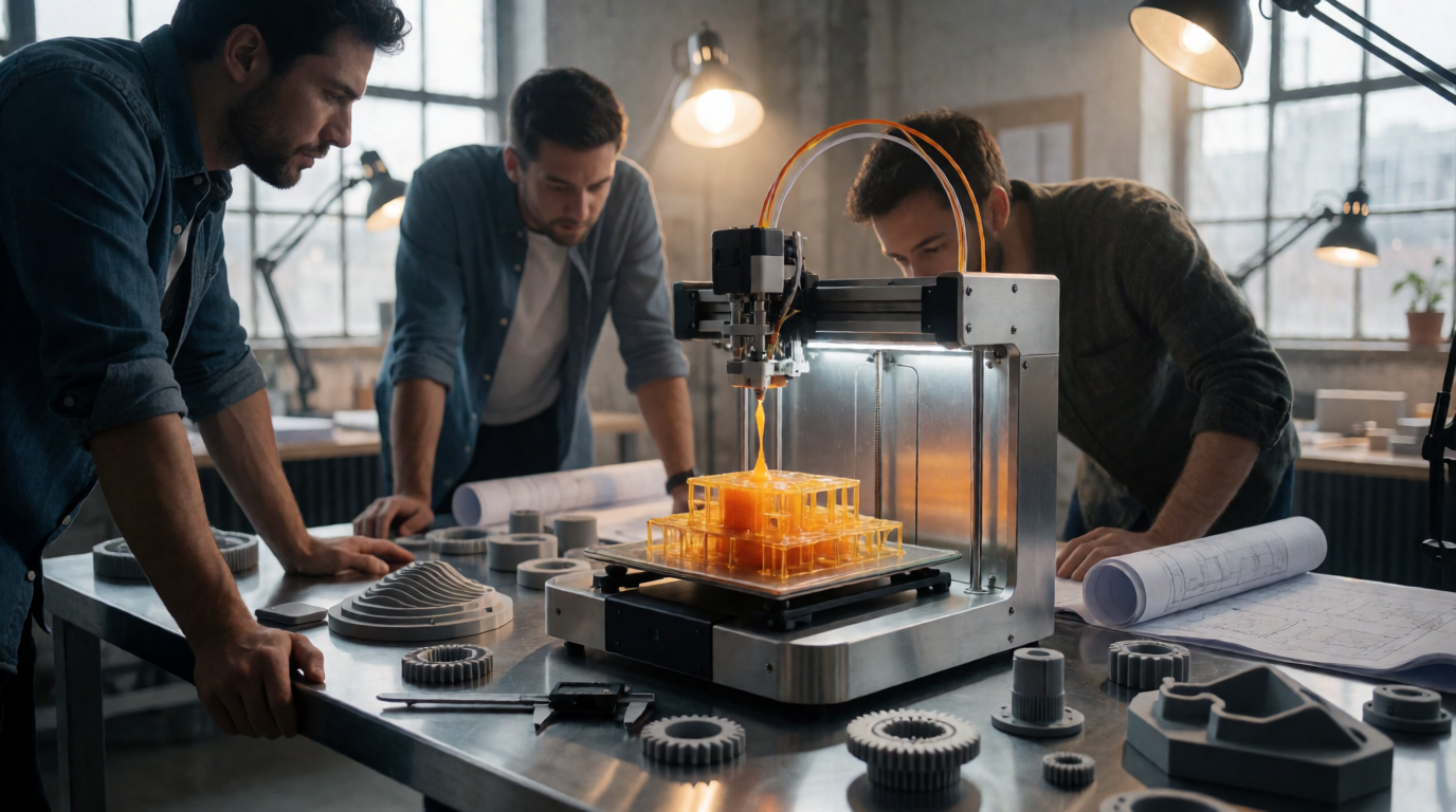 impress o 3d industrial prototipagem step business impressao