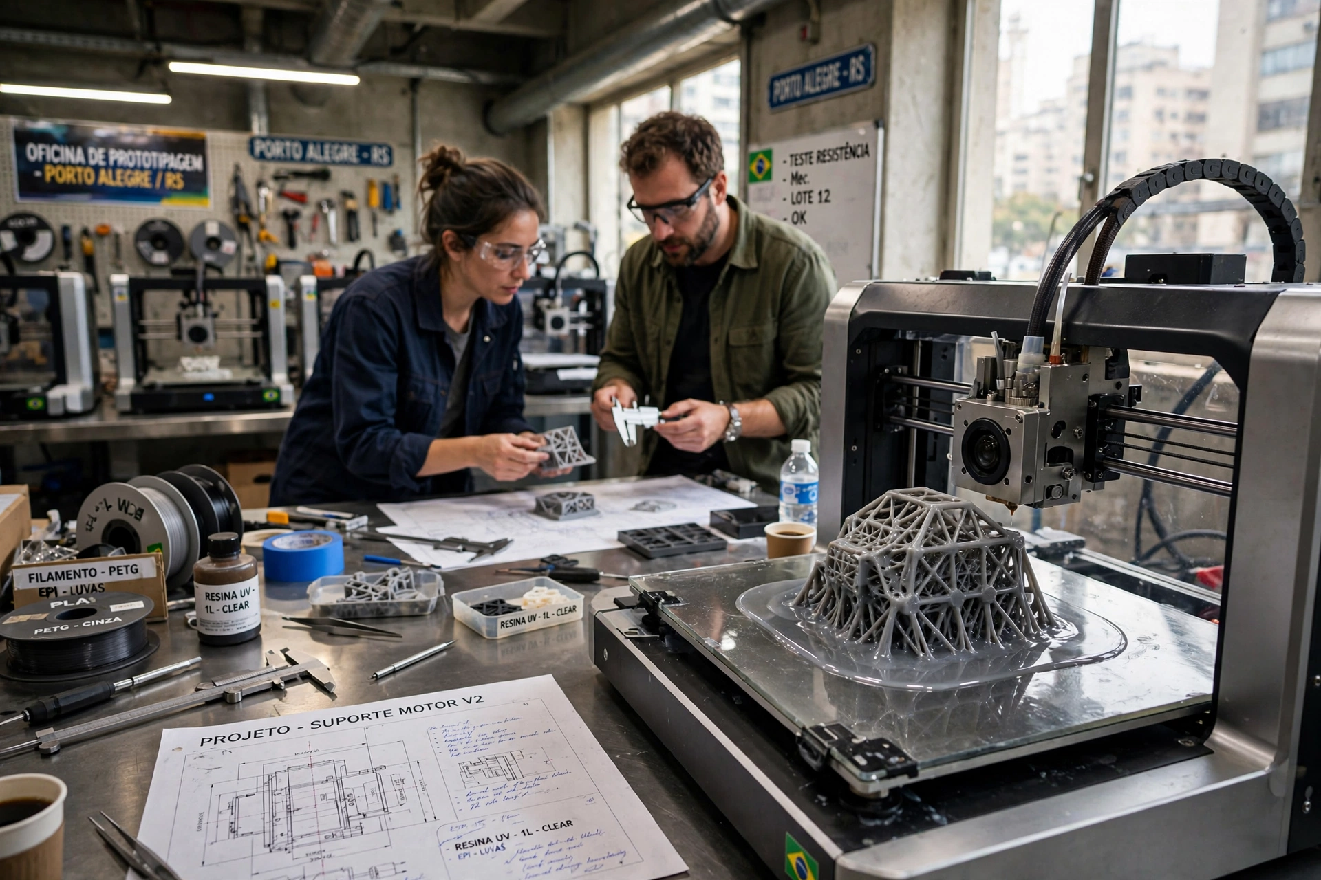 impress o 3d industrial prototipagem preco servico porto