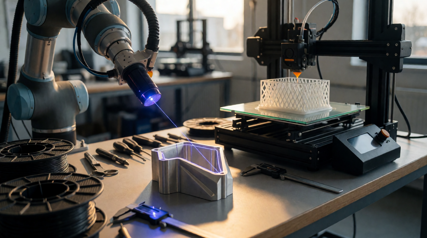 impress o 3d industrial prototipagem tipos modelagem escaneamento
