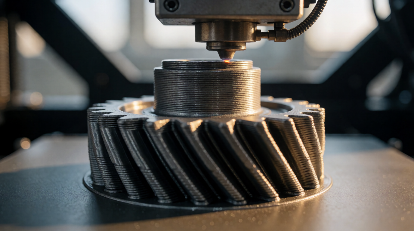 Peças industriais personalizadas impressas em 3D