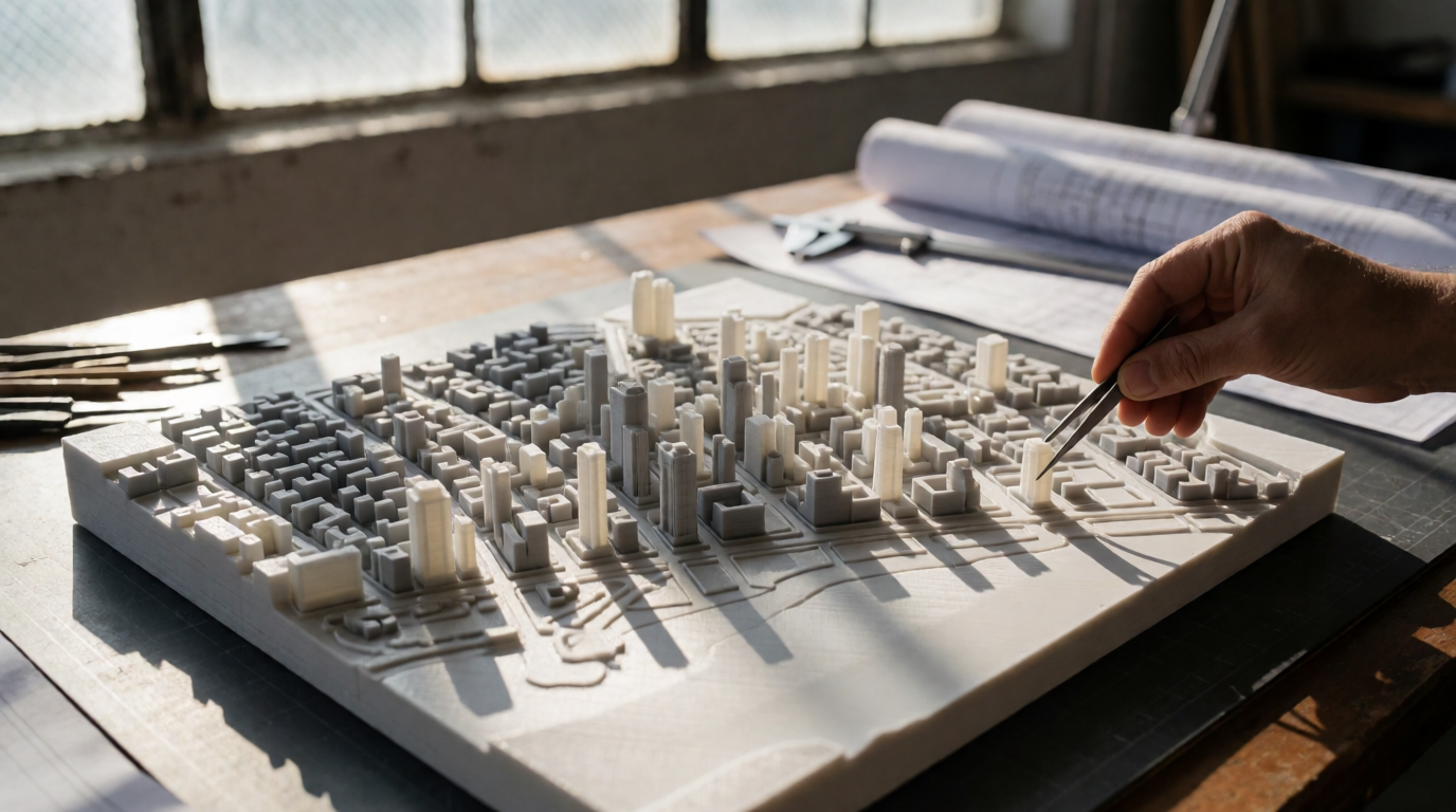 Maquete arquitetônica impressa em 3D em Recife