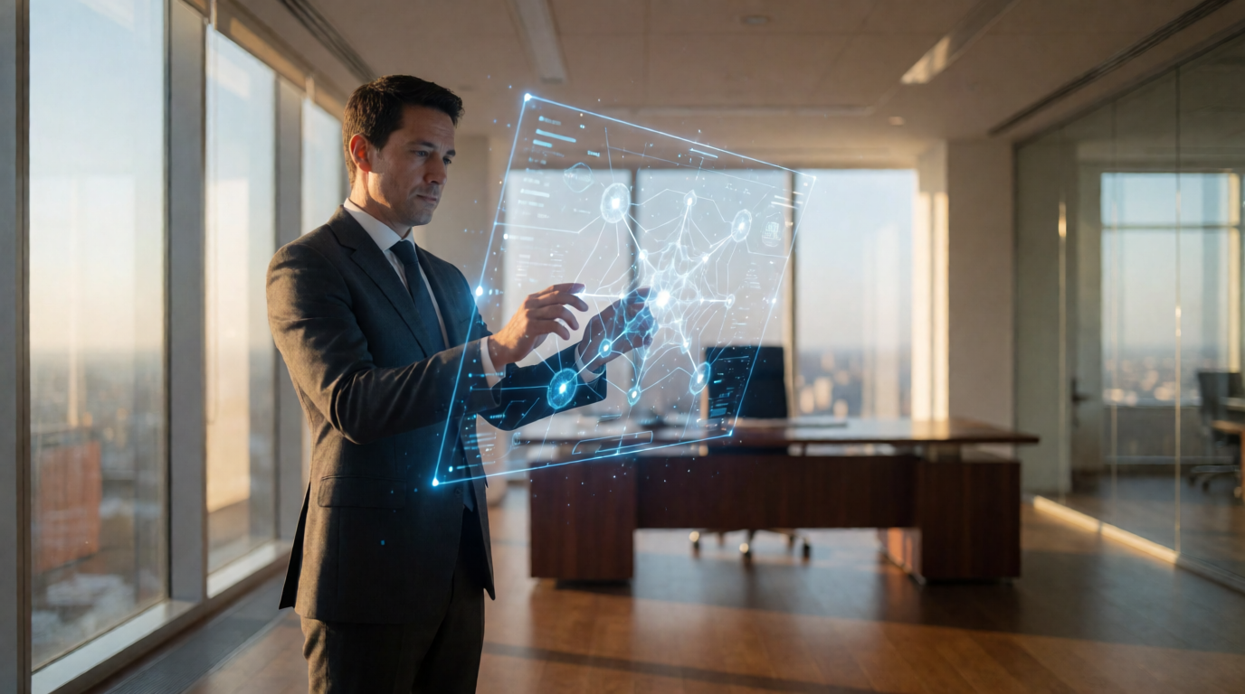 business consulting ai strategy funciona artificial management empresarial