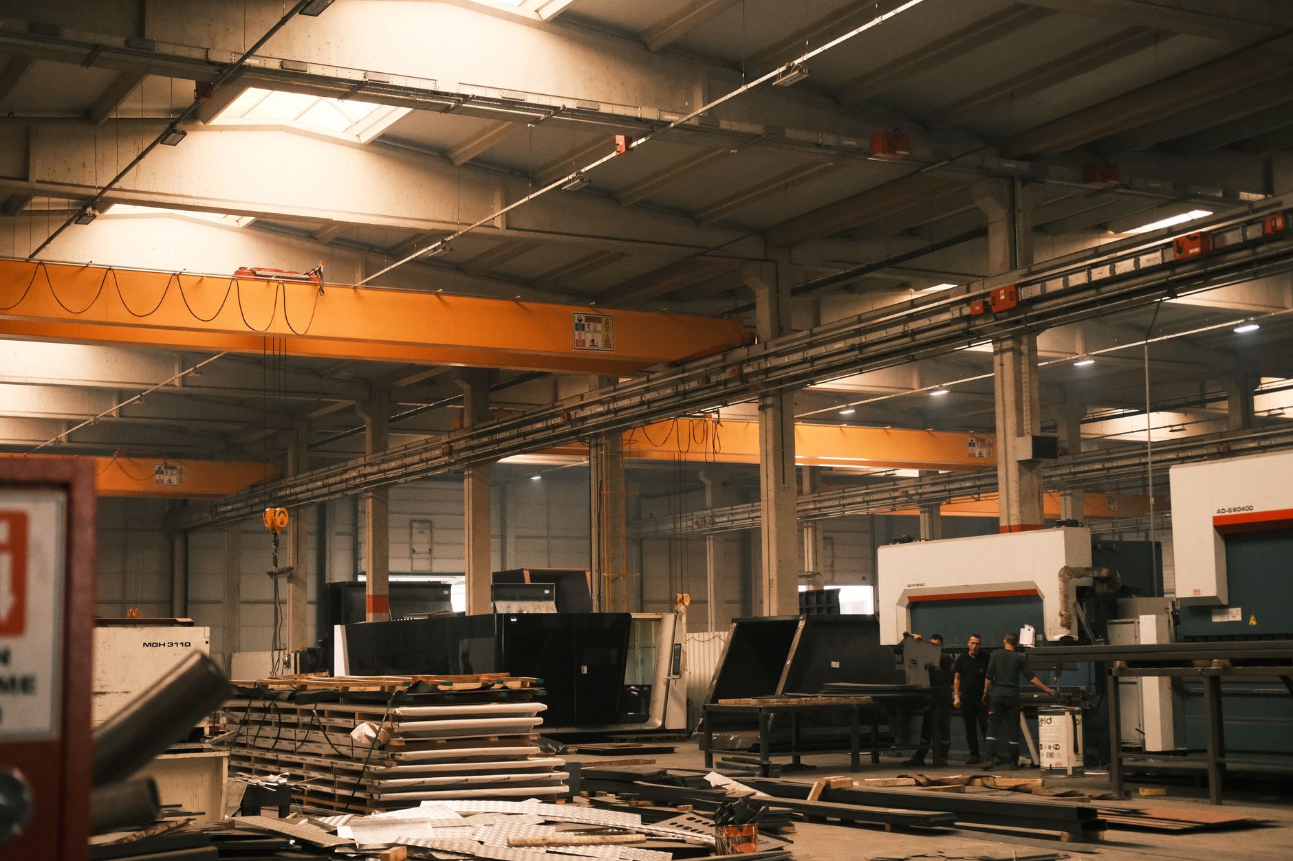 Linha de produção industrial em Manaus