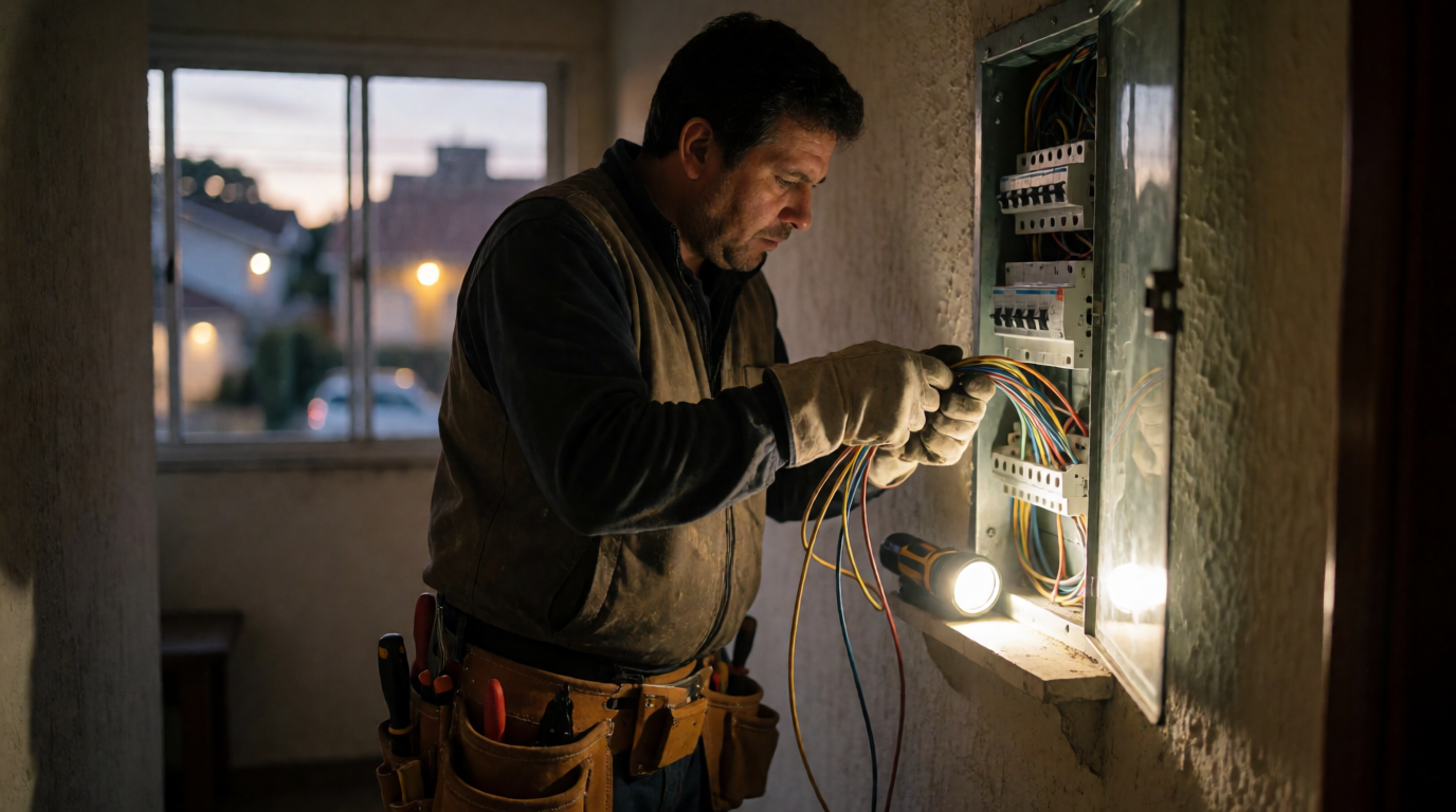 servi os residenciais urg ncia profissional eletricista residential