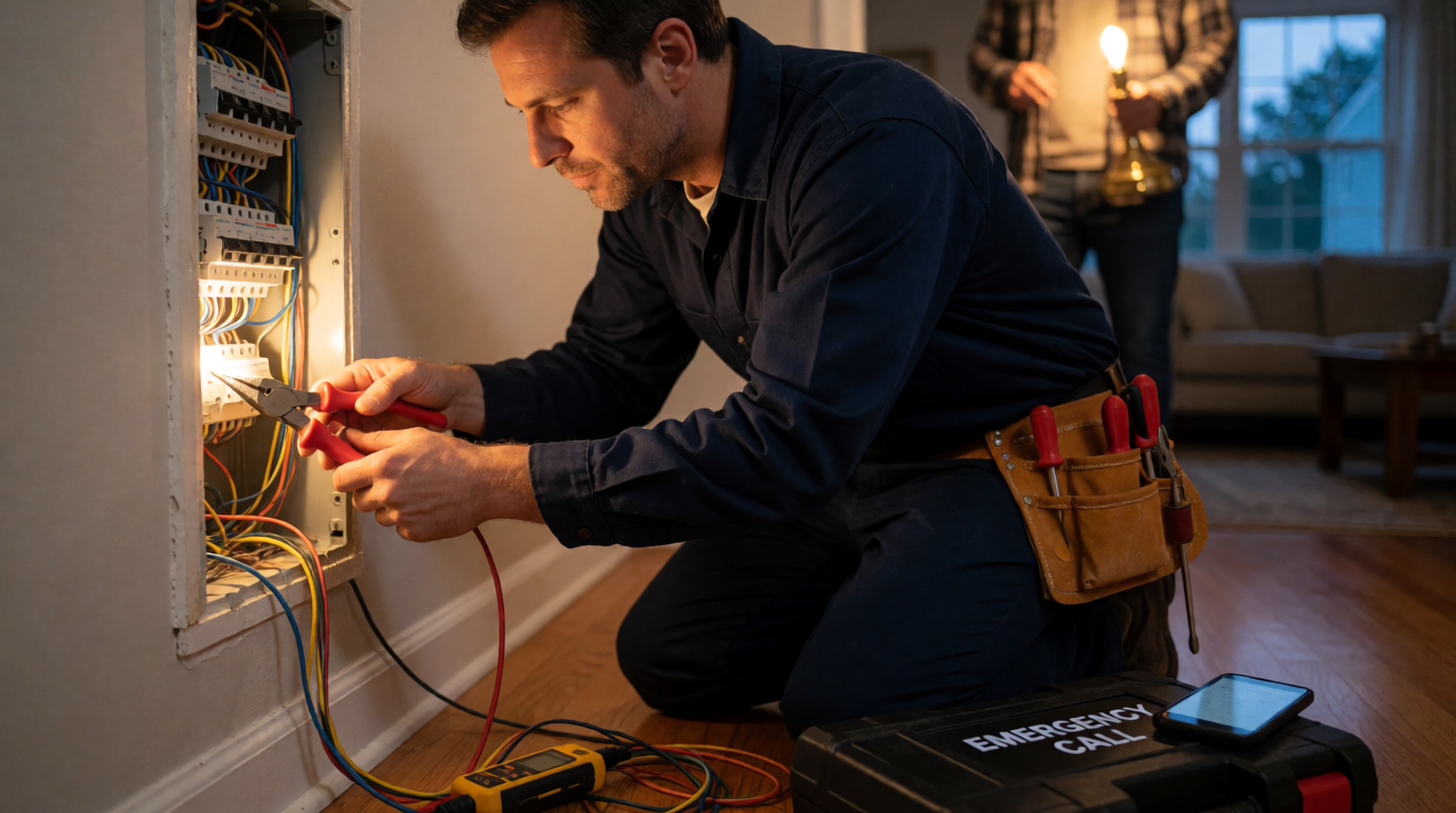 servi os residenciais urg ncia profissional eletricista residential