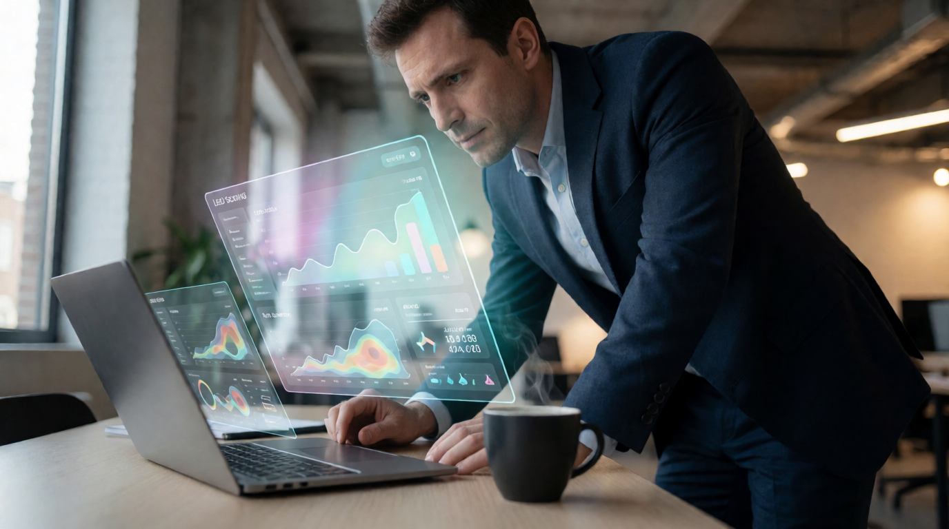 business technology office ai predictive lead scoring comparison