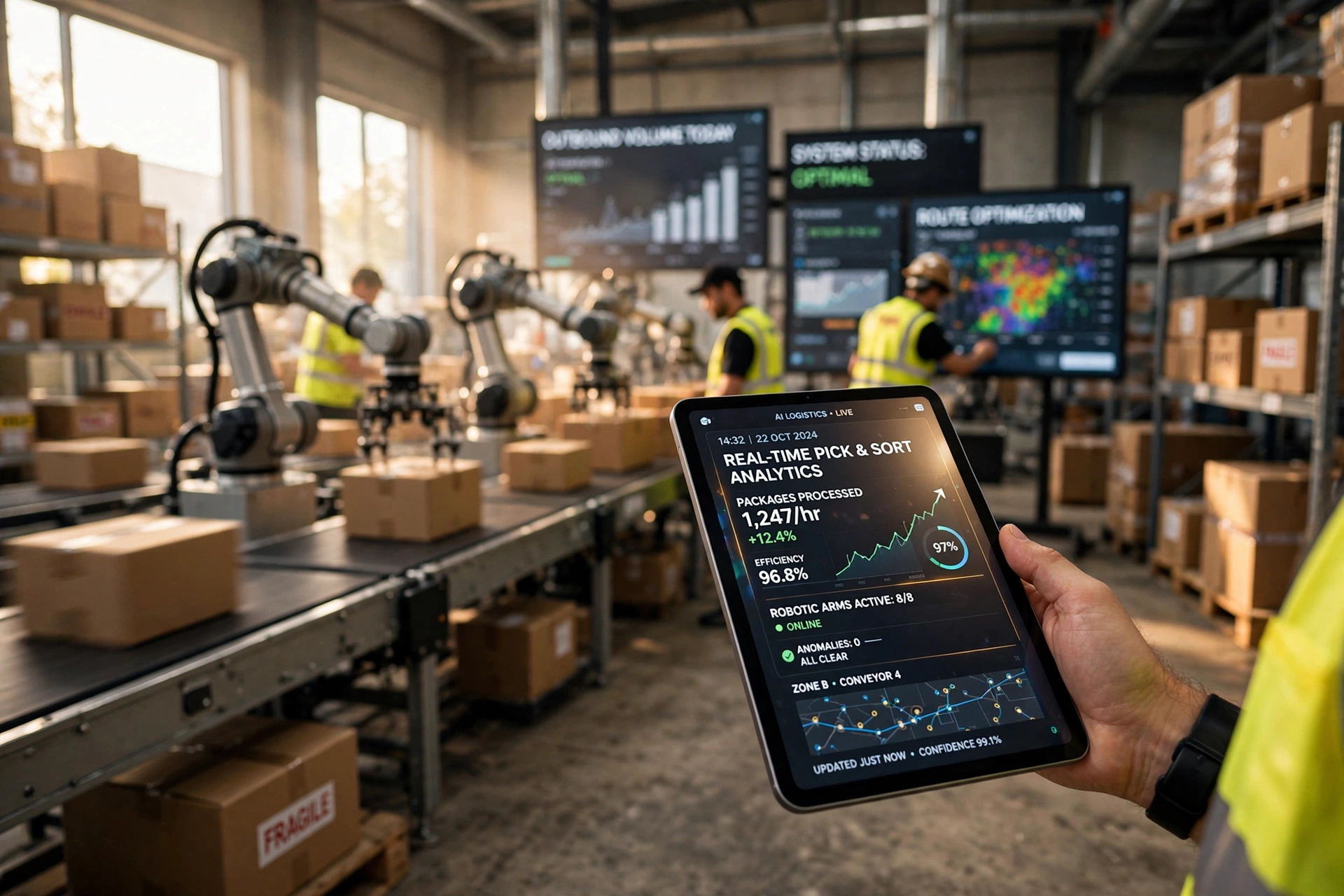 business technology office ai driven growth platform logistics