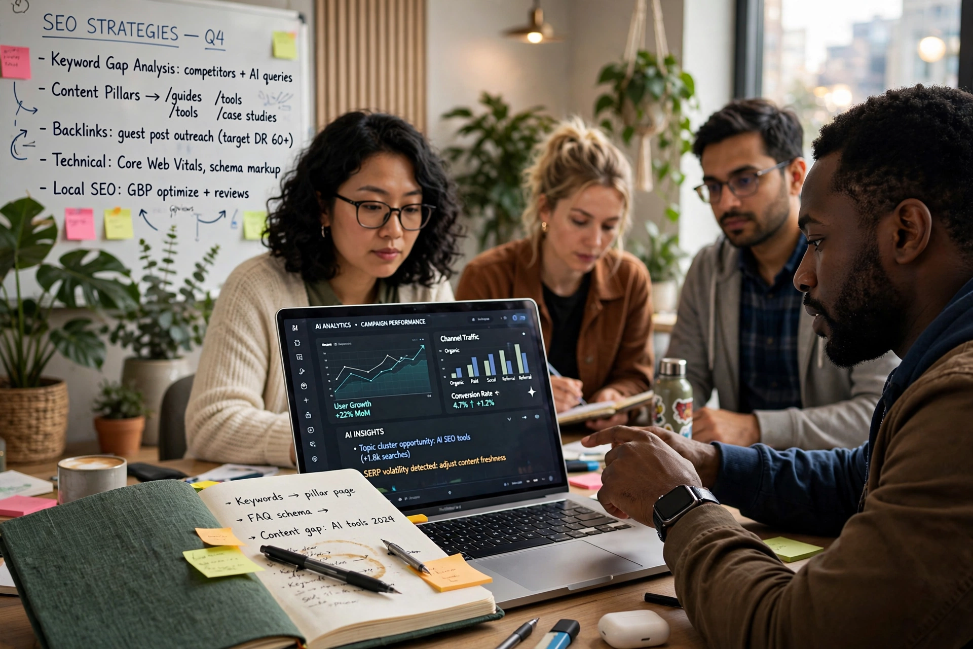 business technology office ai driven growth platform startups