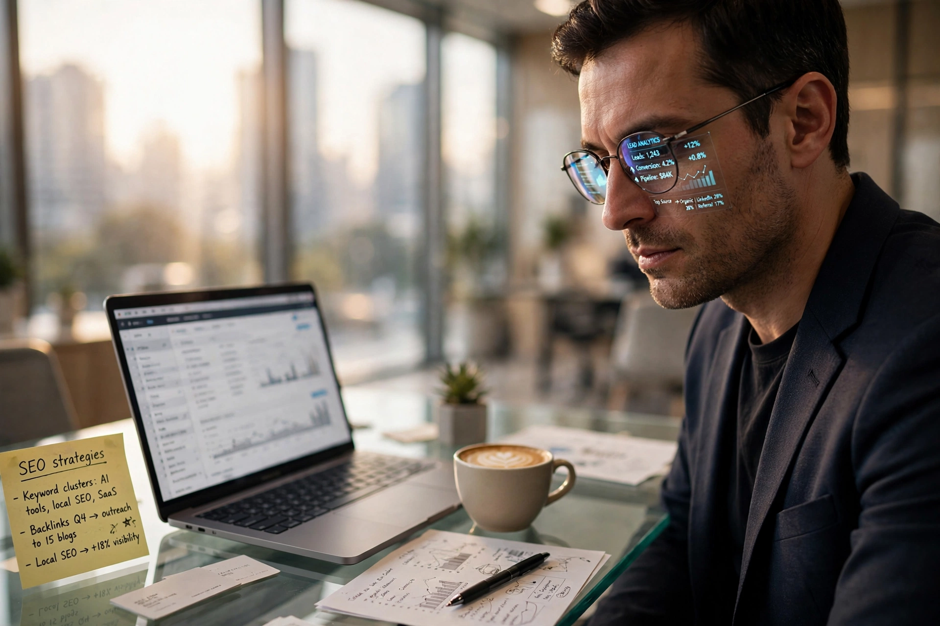 business technology office ai lead generation service investment