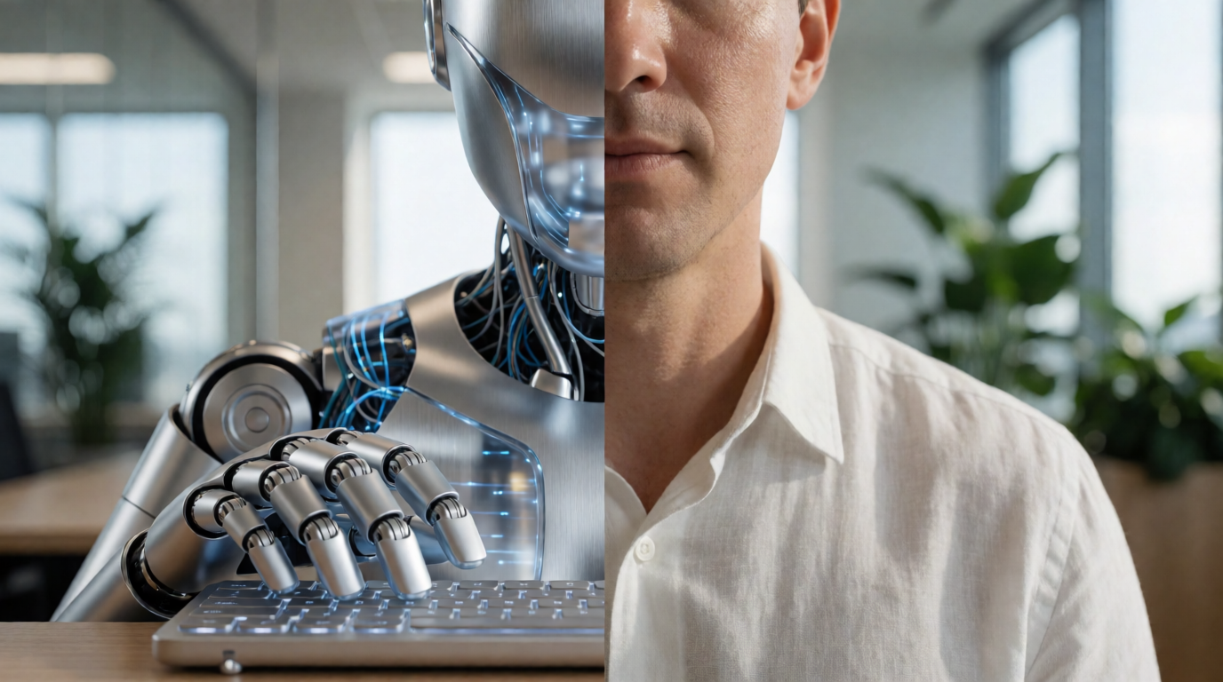 business technology office ai sdr vs human