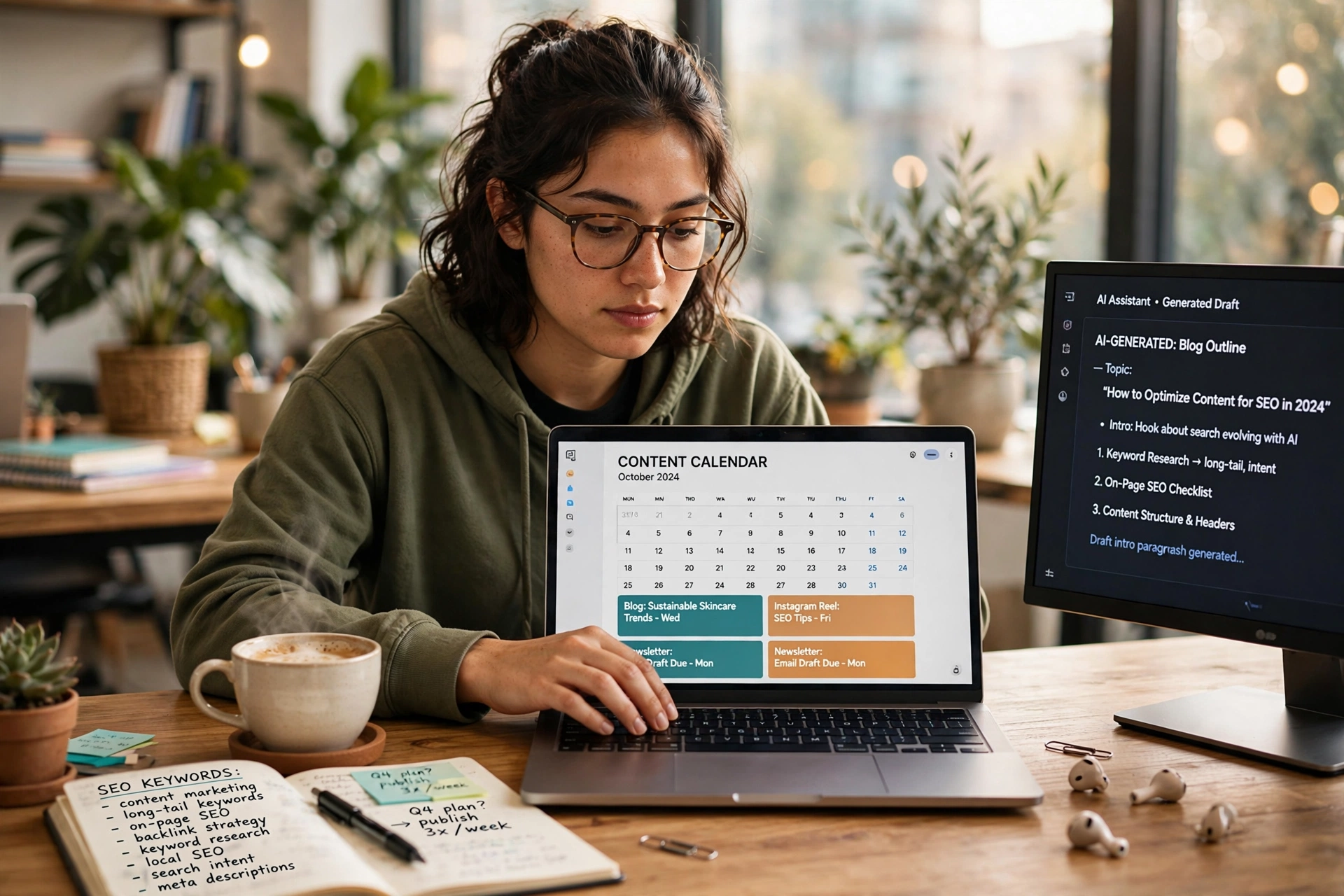 business technology office automated content creation beginners