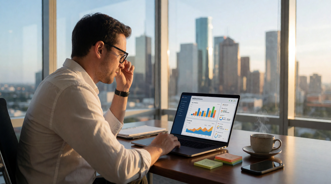 business technology office automated lead generation houston