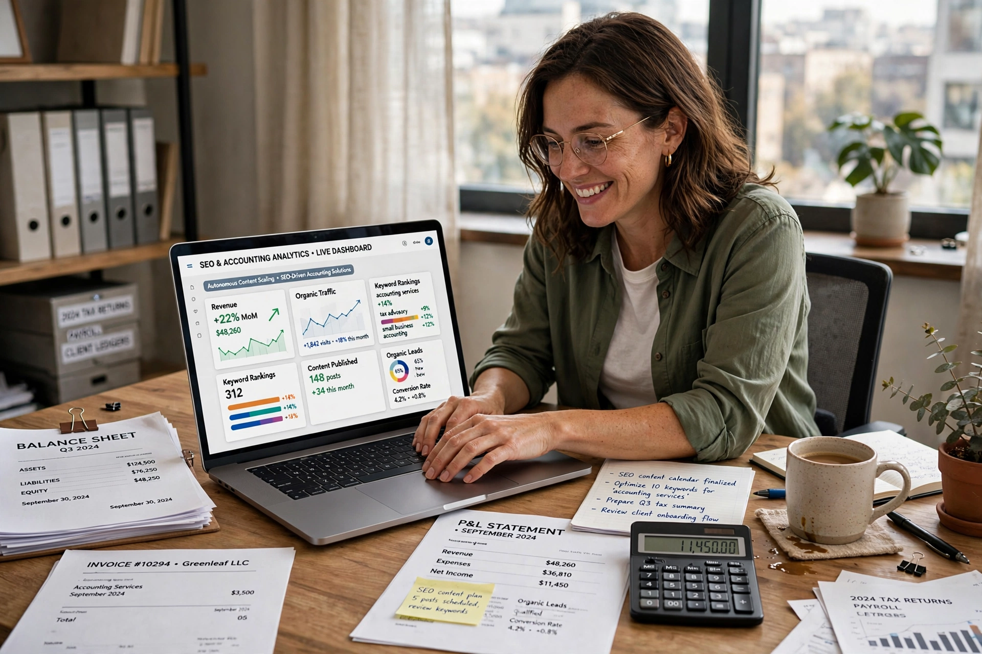 business technology office autonomous content scaling platform accountants
