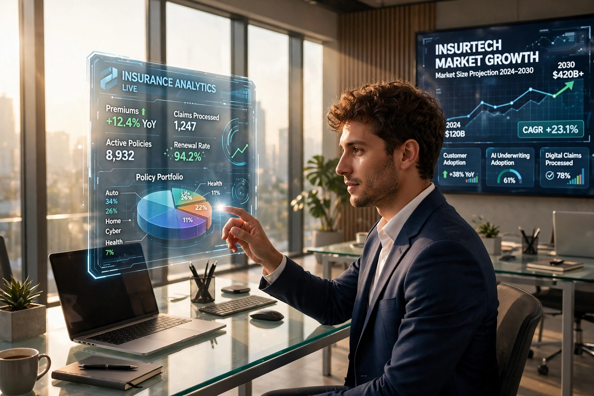 business technology office autonomous content scaling platform insurtech