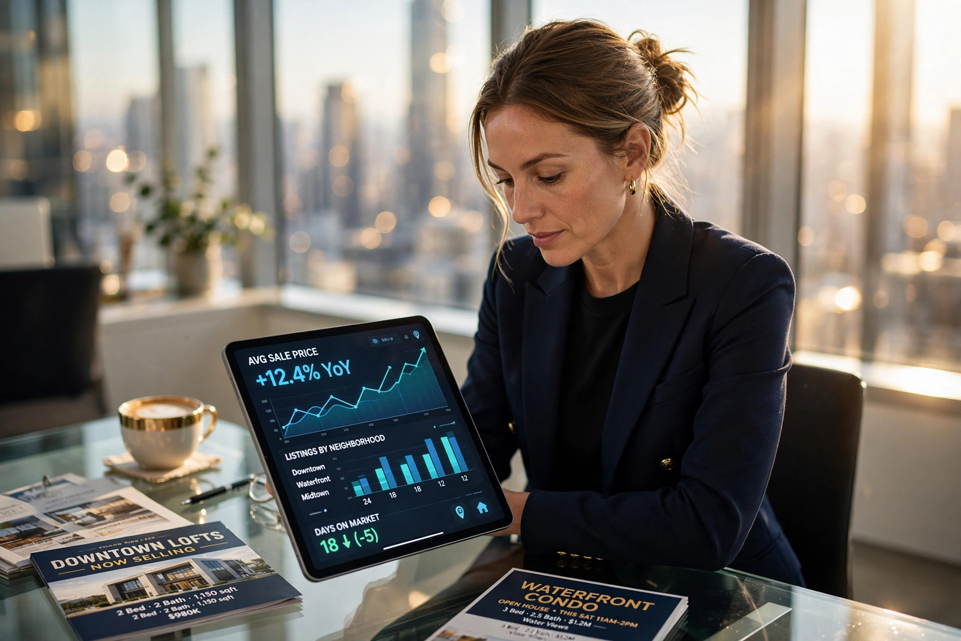 business technology office scaling real estate leads
