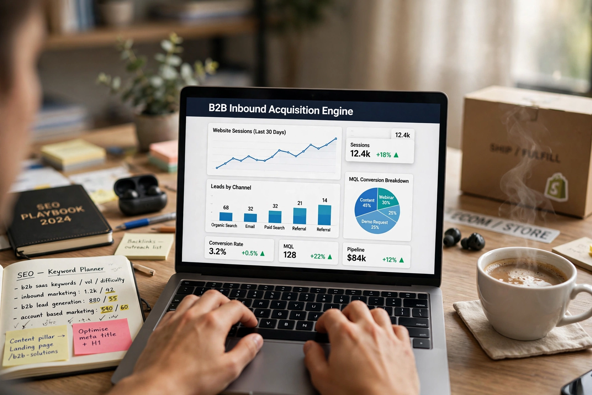 business technology office b2b inbound acquisition engine commerce
