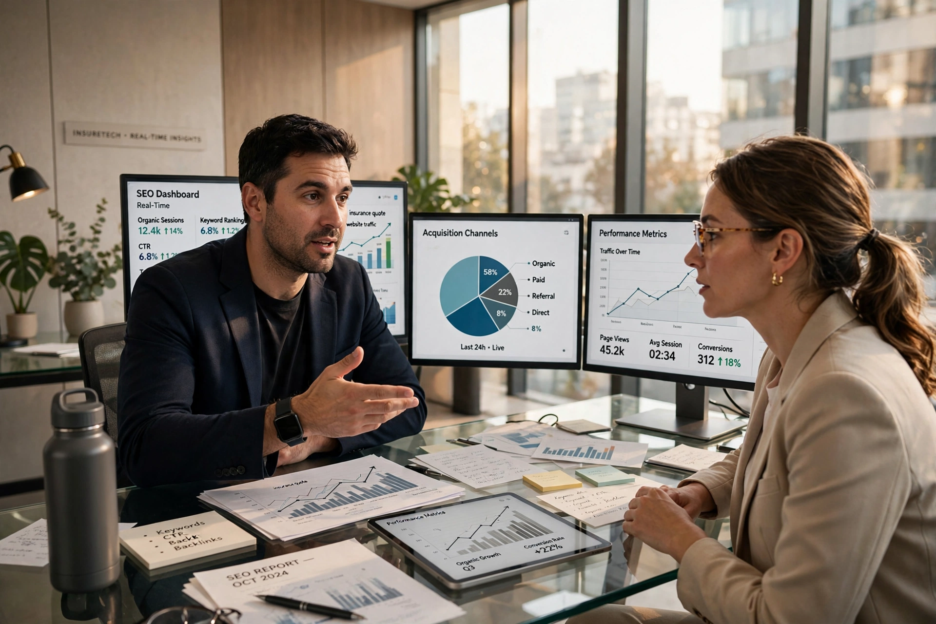 business technology office b2b inbound acquisition engine insurtech
