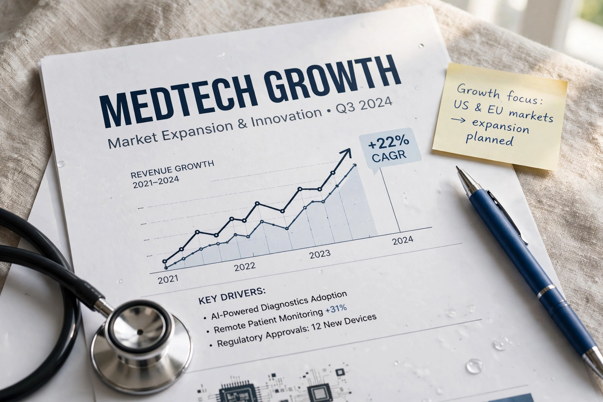 business technology office medtech growth