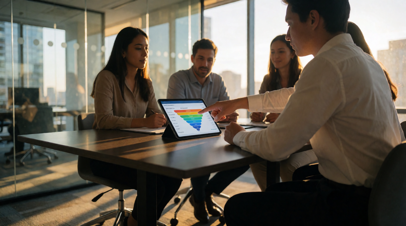 business technology office enterprise b2b lead scoring