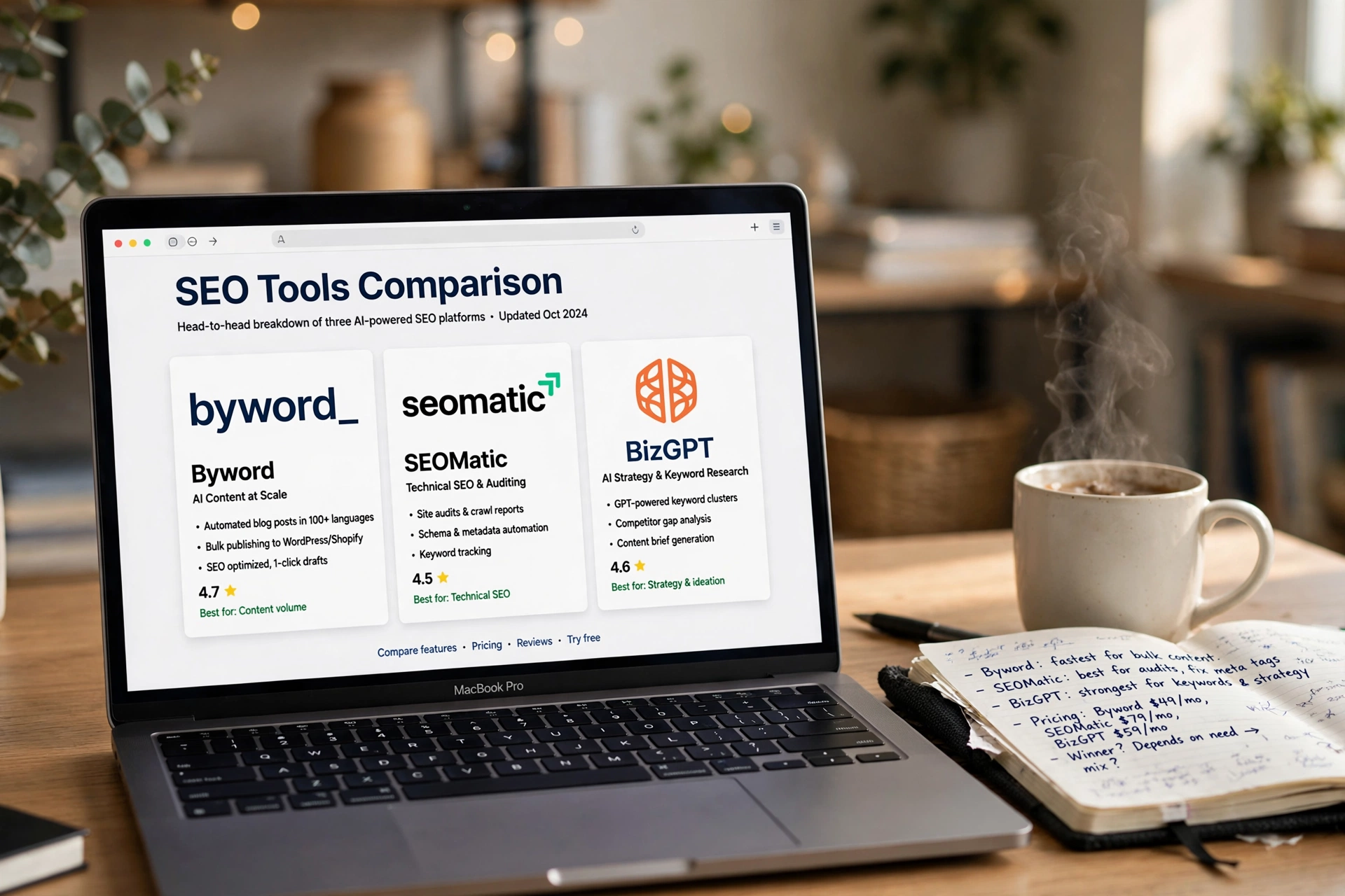 business technology office byword vs seomatic bizai gpt