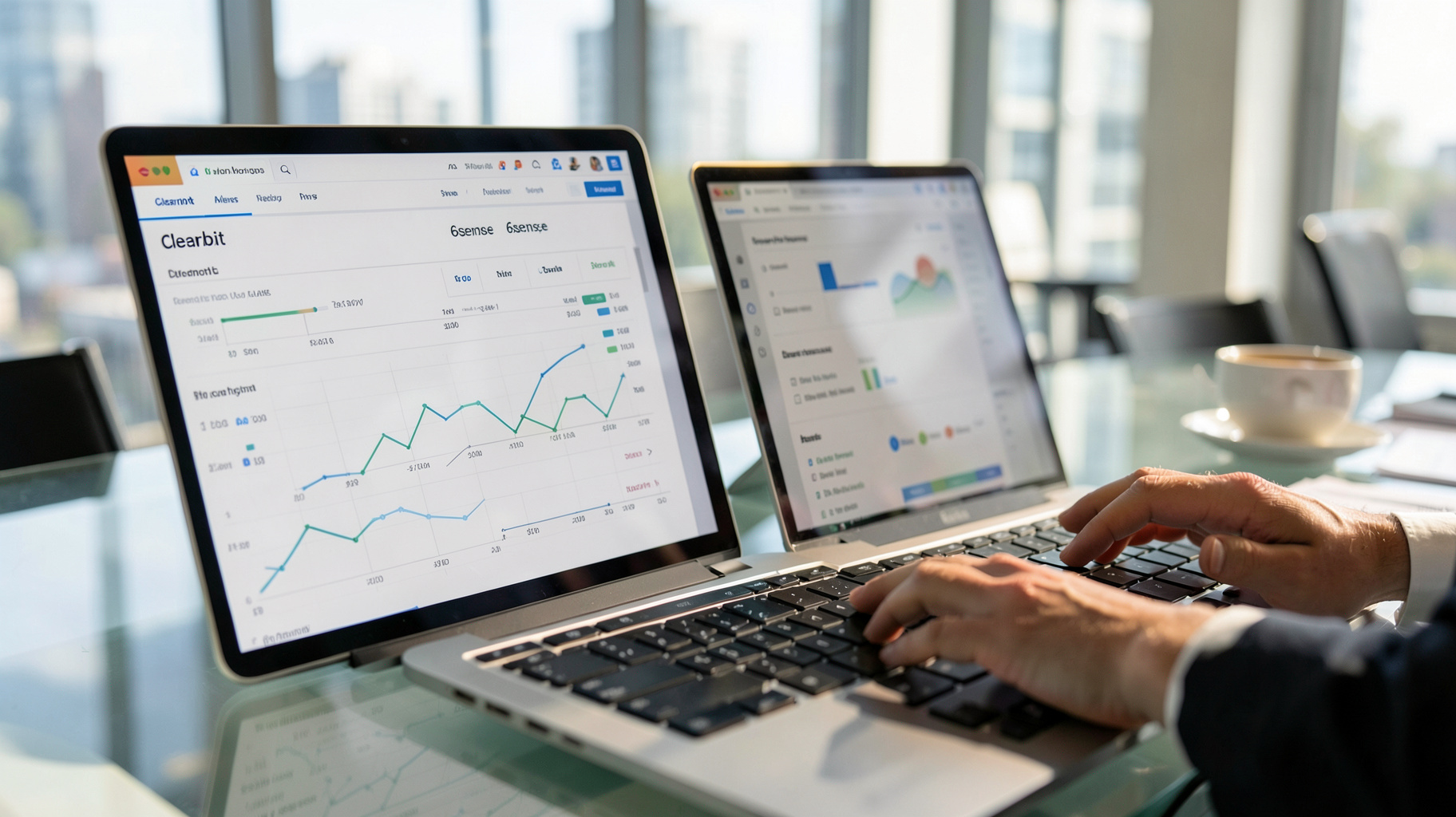 business technology office clearbit vs 6sense comparison