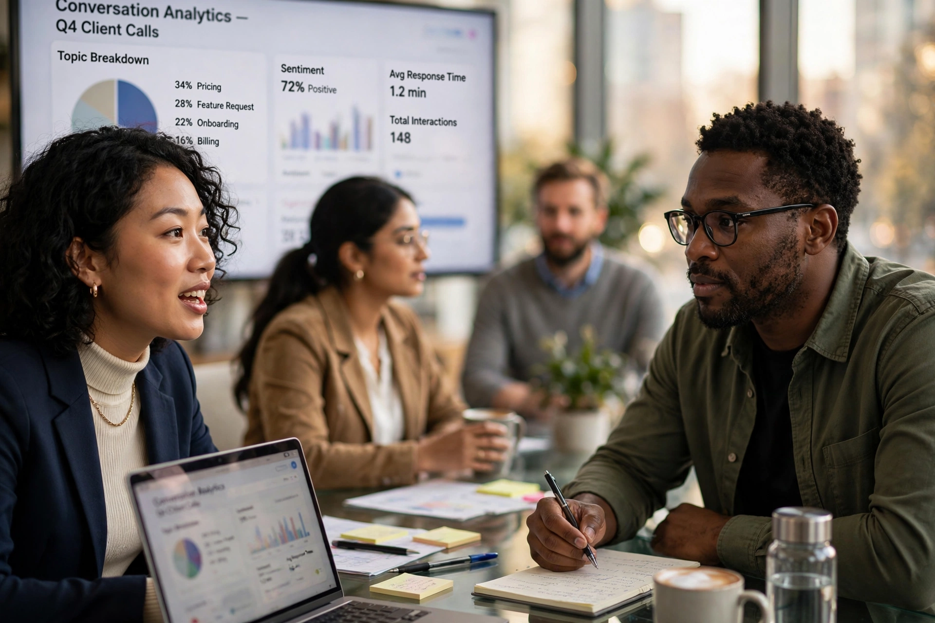 business technology office conversation intelligence
