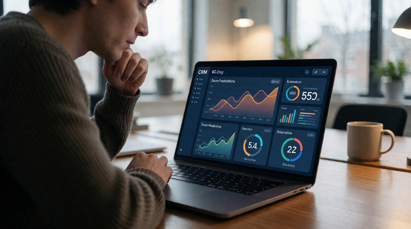 business technology office crm ai customer retention