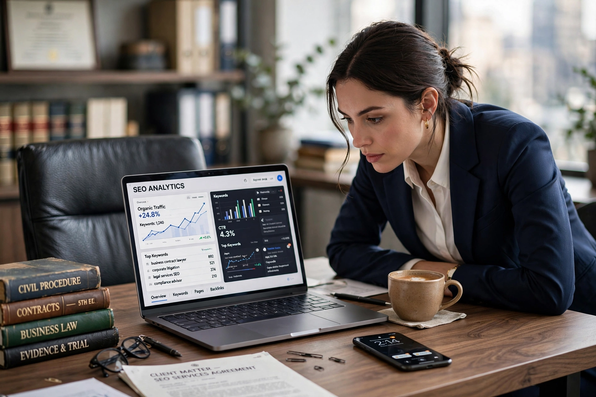 business technology office generative search optimization law firms
