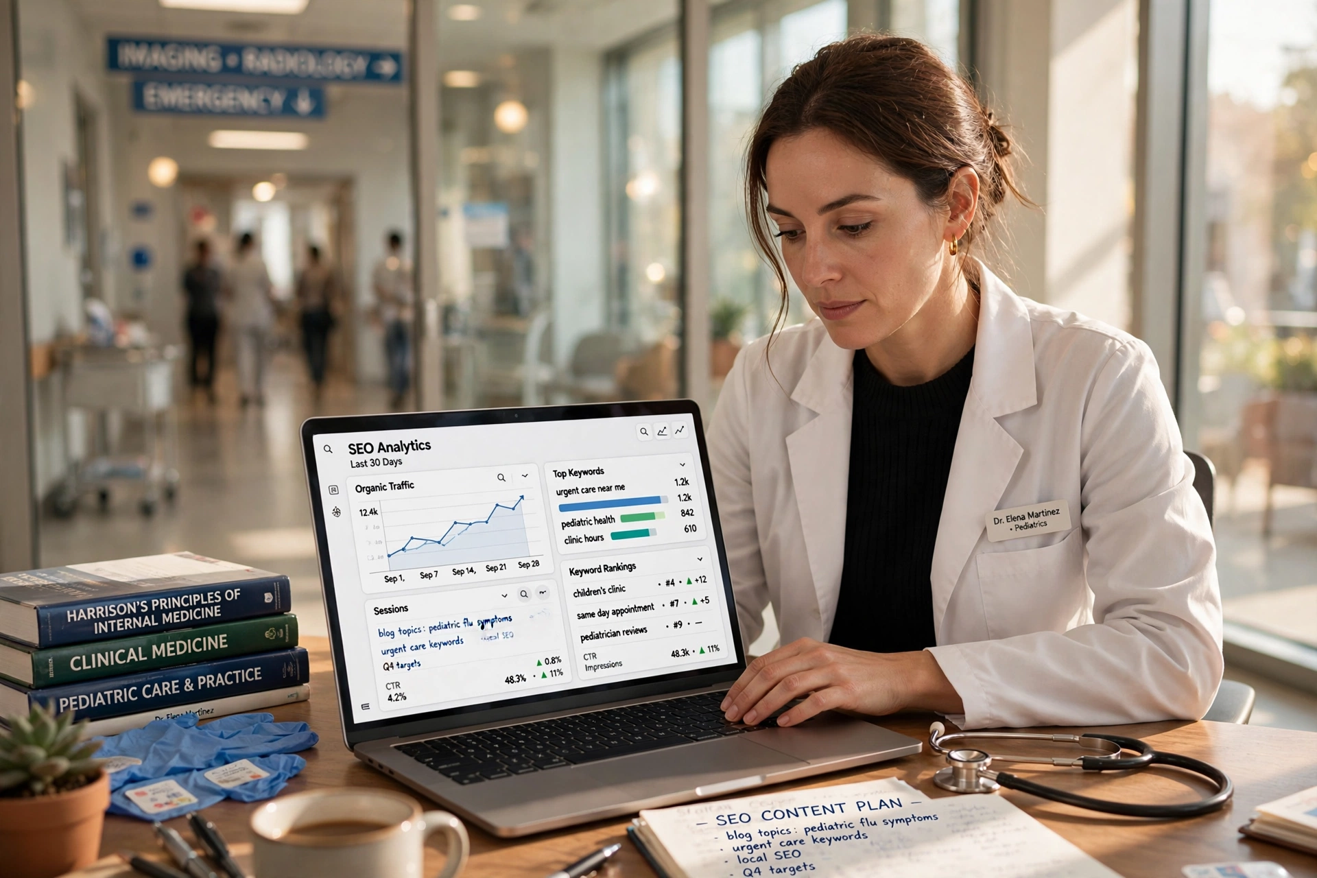 business technology office generative search optimization medical practices