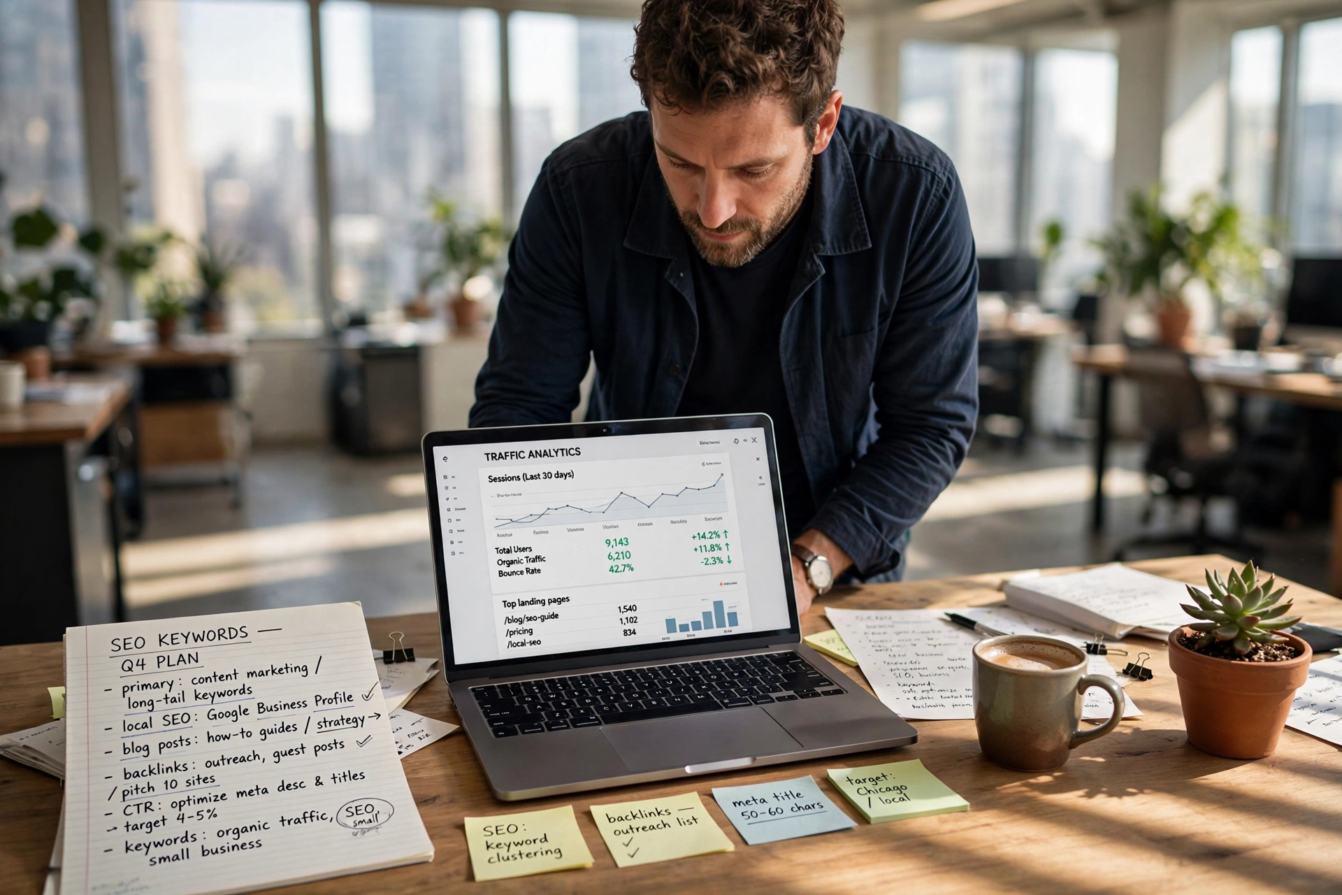 business technology office grow service organic traffic price
