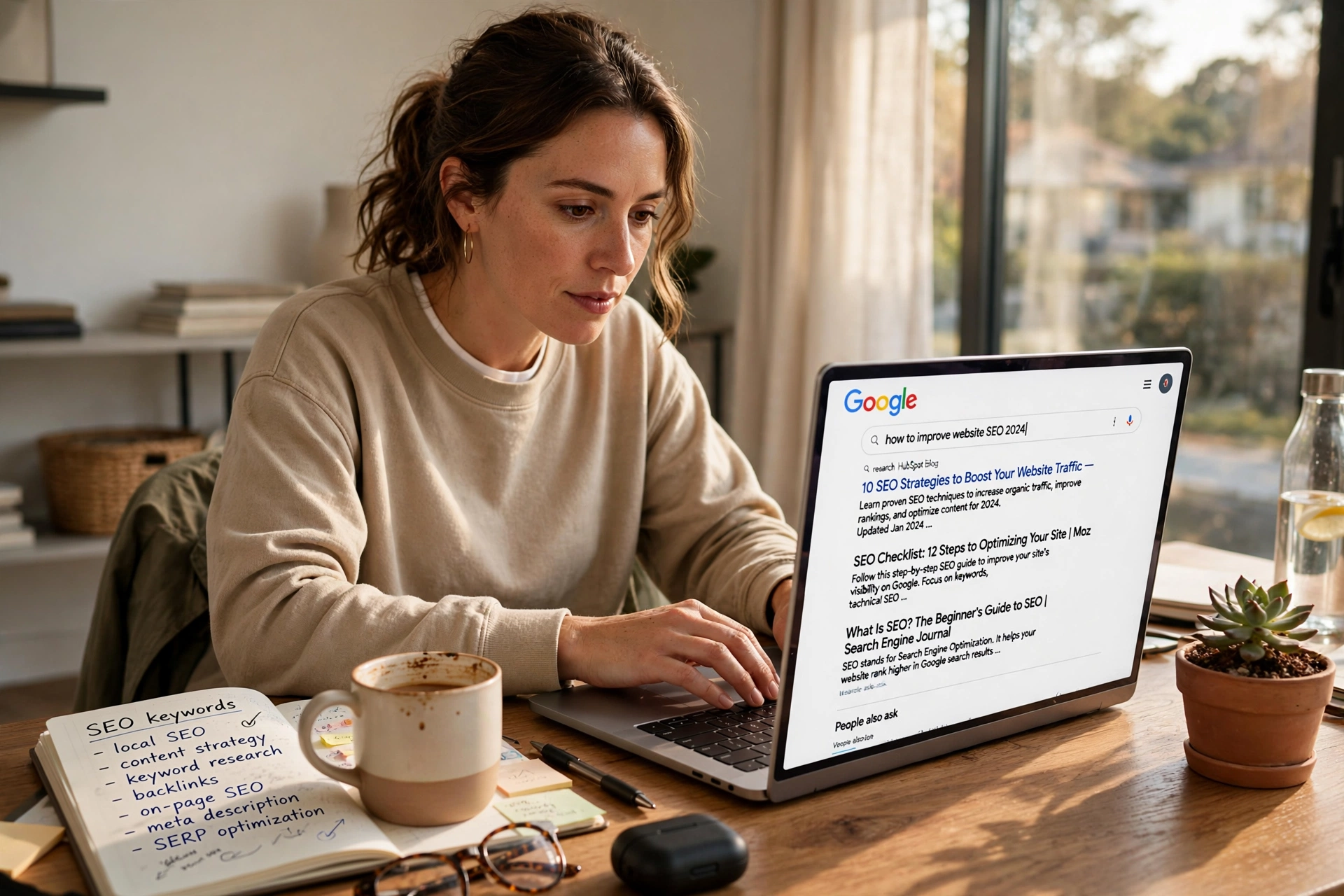 business technology office rank google first page fast