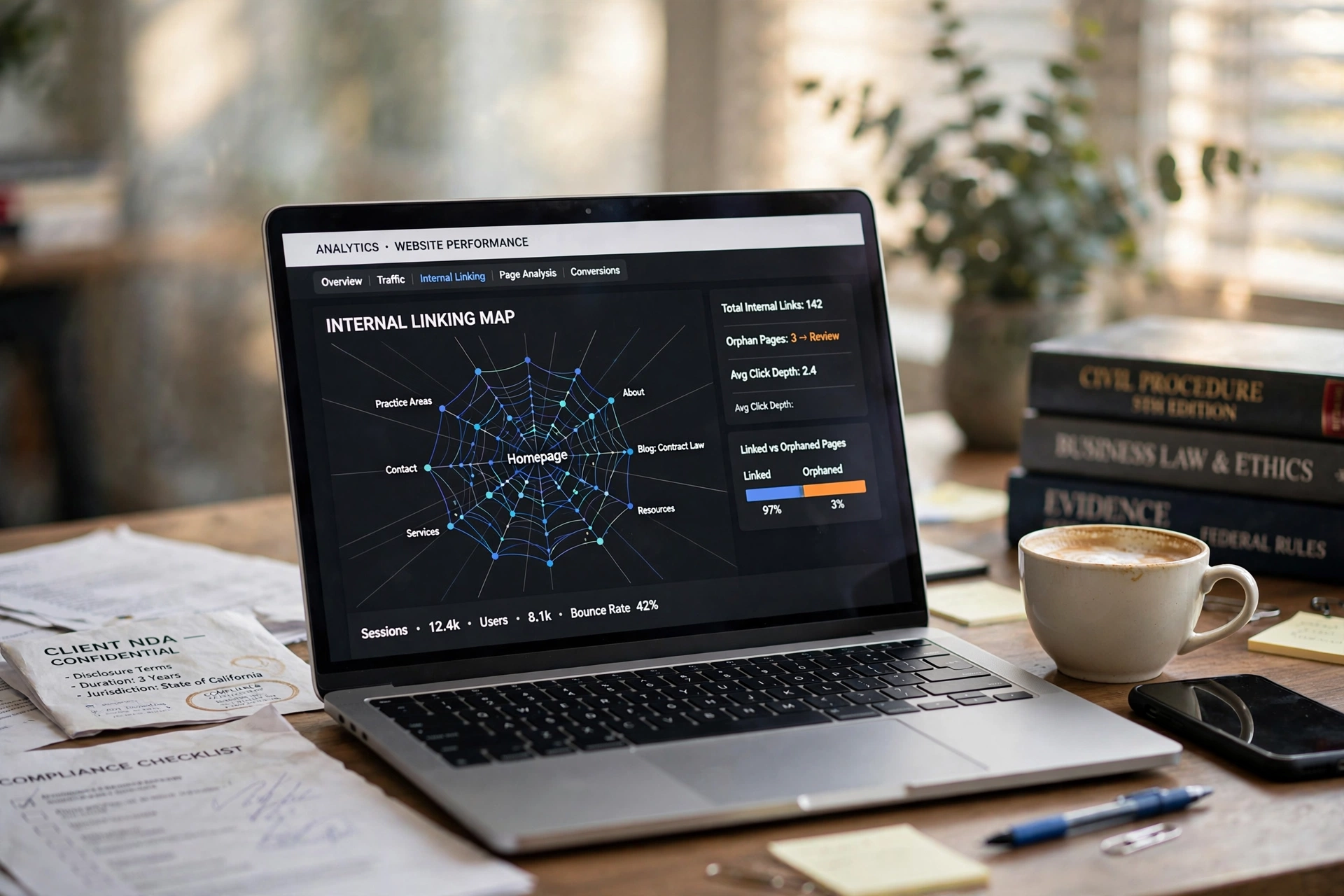business technology office internal linking automation law firms