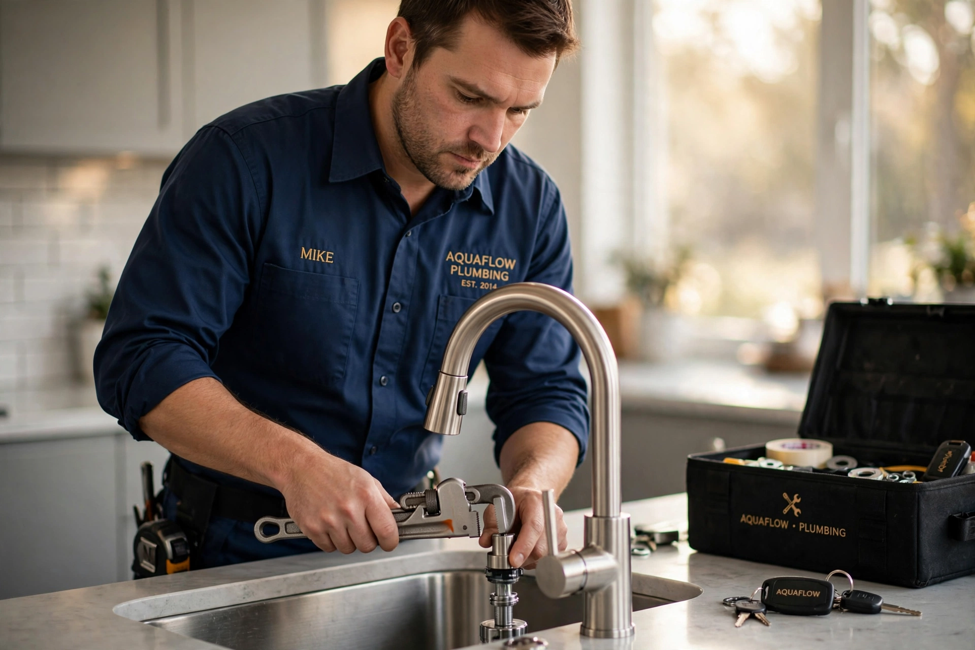 business technology office boost plumbing revenue
