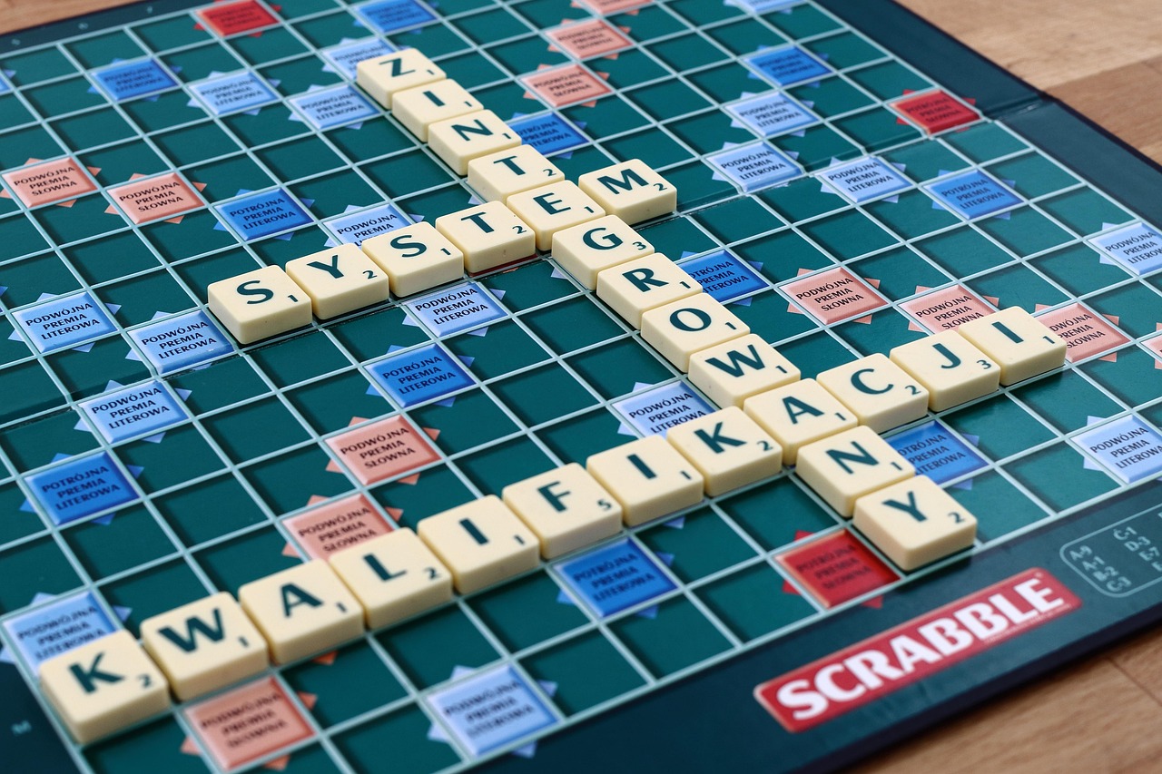 scrabble, board game, game, entertainment, letters, words, institute for studies in education, institute, studies of educational, educational, education, zsk, prk, ksm, integrated qualification system, integrated, poland frame qualifications, frame qualifications, qualifications, qualification, system, qualification system