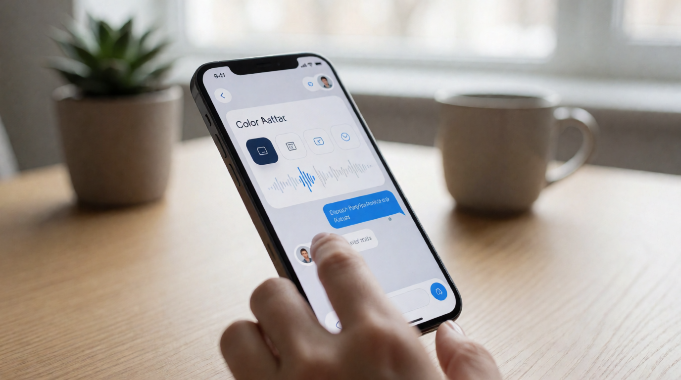 business technology office live chat ai customization