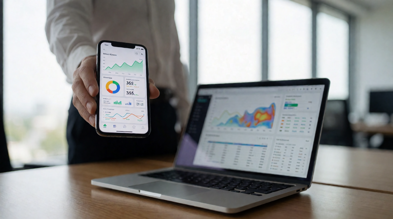 business technology office mobile sales tracking software