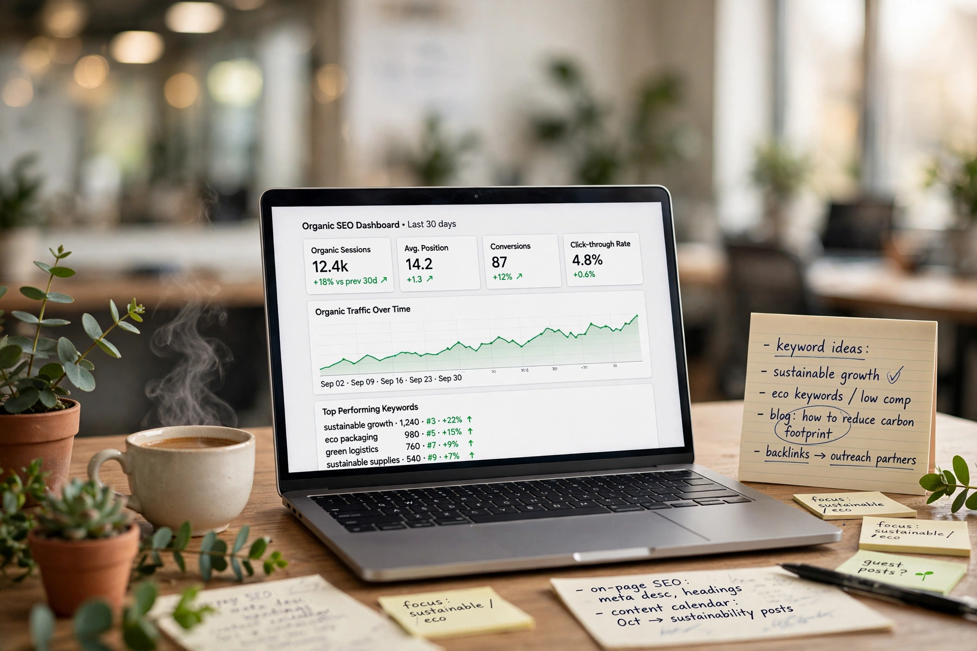 business technology office organic lead generation engine b2b