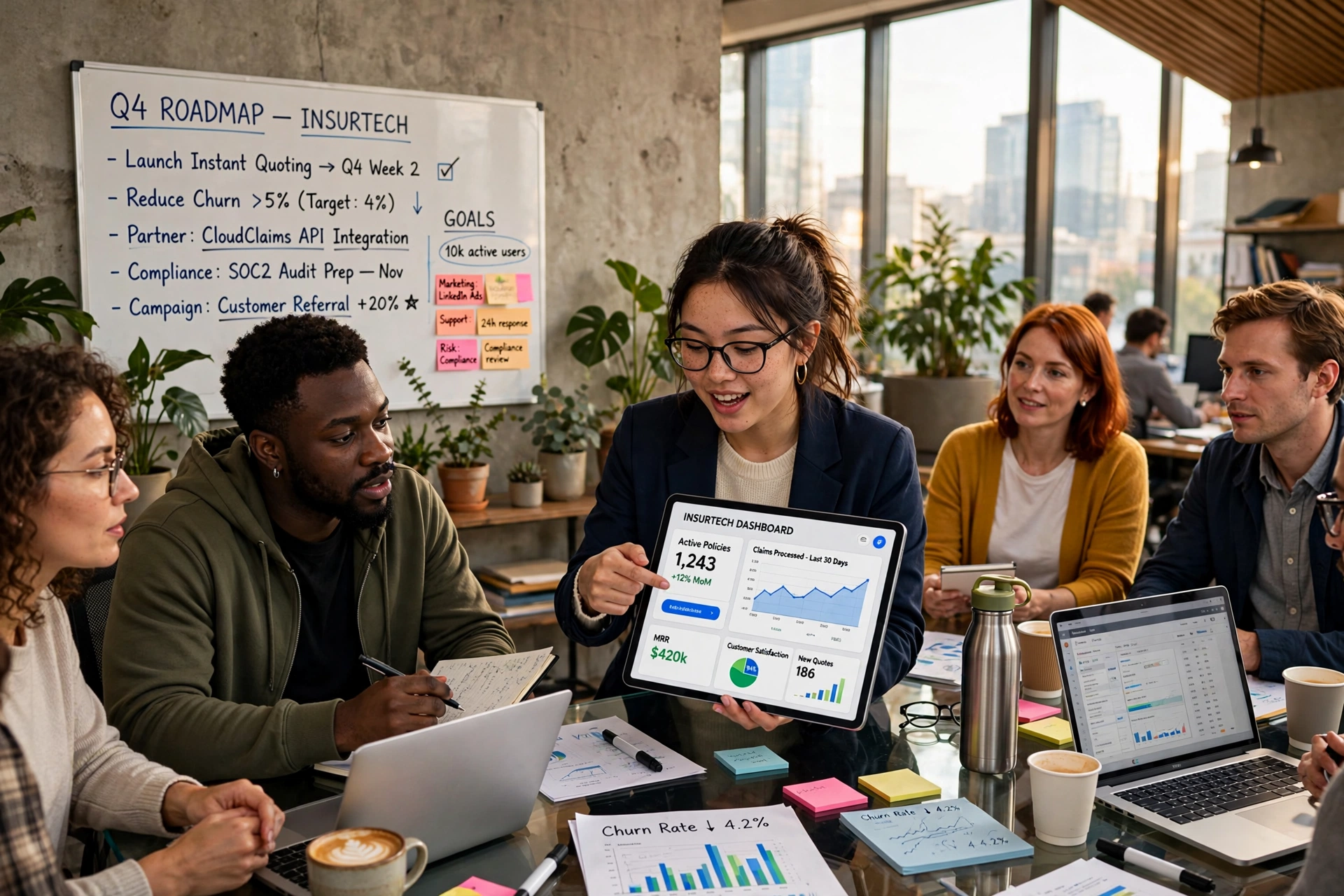 business technology office scaling insurtech growth