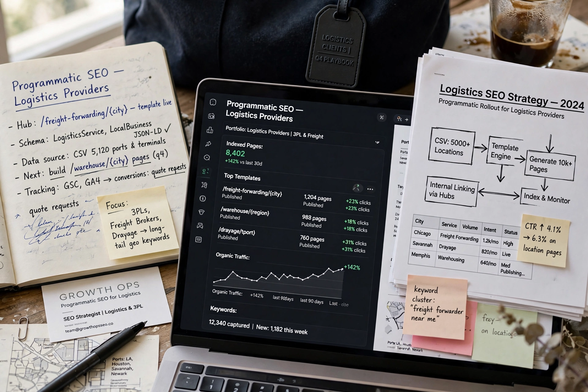 business technology office programmatic seo agency logistics providers