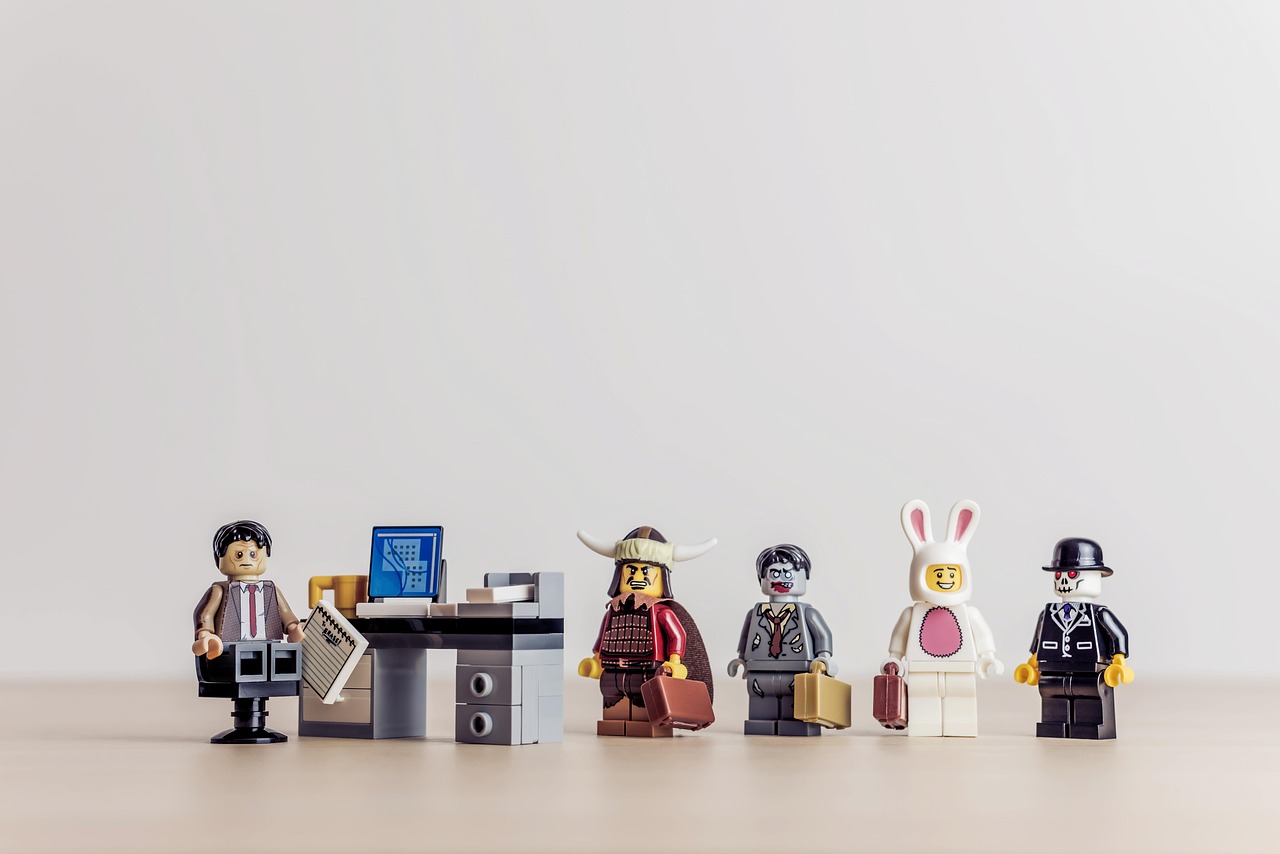 bunny, business, businessmen, career, client, desk, figure, figurine, frustrated, geek, guy, hr, interview, job, lego, meeting, minifig, office, people, person, queue, service, table, waiting, zombie, interview, interview, lego, lego, lego, lego, lego