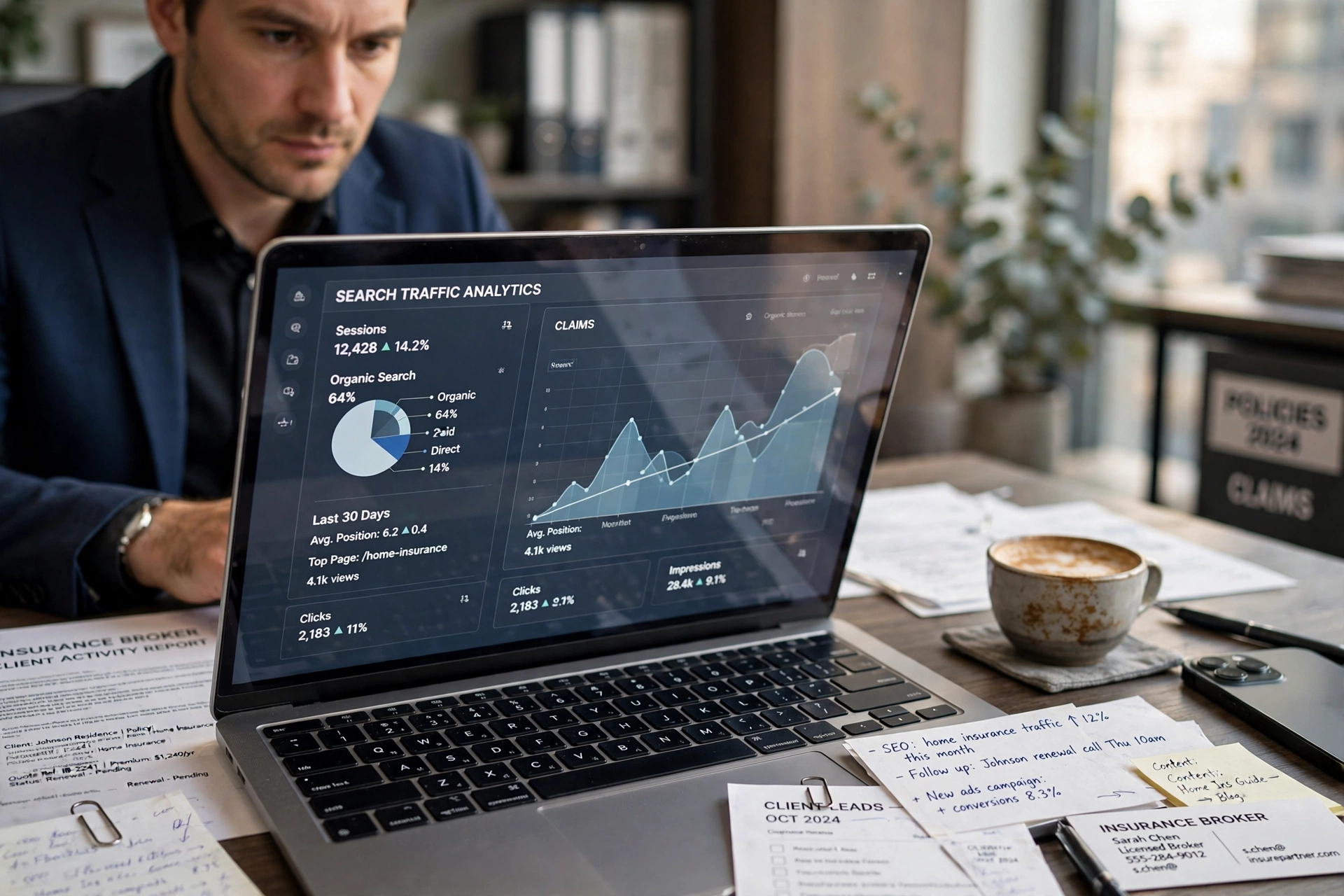 business technology office search traffic automation software insurance